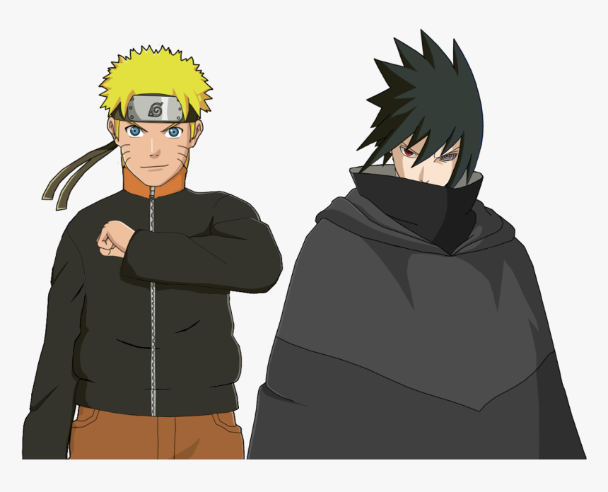 Crossover Naruto And Sasuke - Naruto And Sasuke Png, Transparent Png