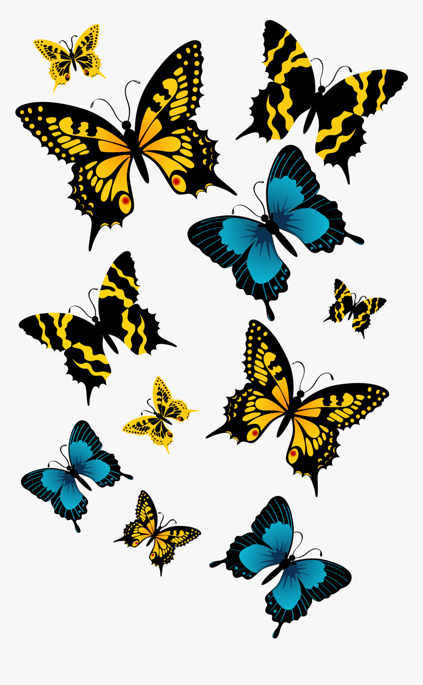 Butterflies Png High-quality Image - Beautiful Hd Butterfly Png, Transparent Png
