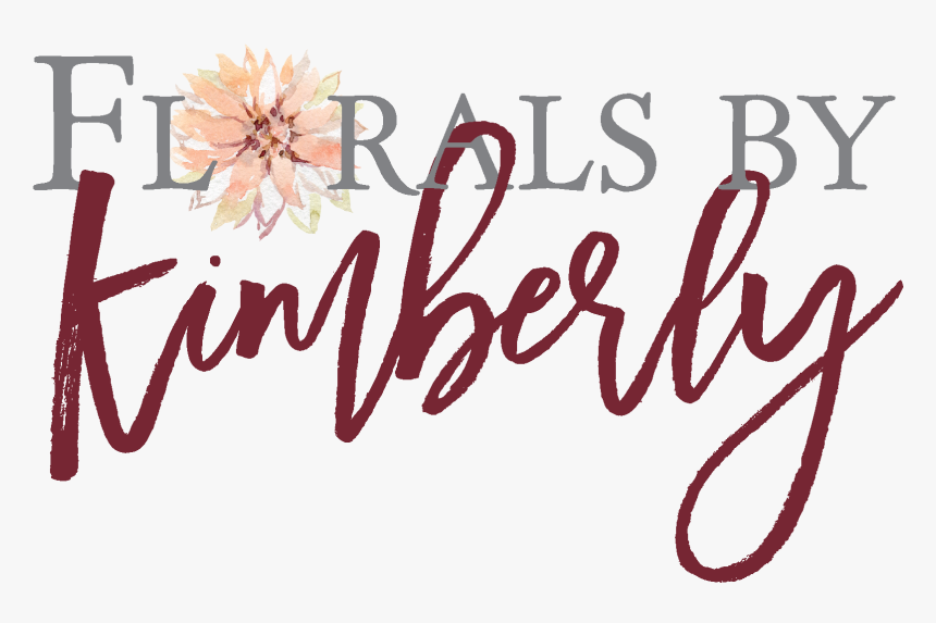 Florals By Kimberly, Llc Logo - Calligraphy, HD Png Download