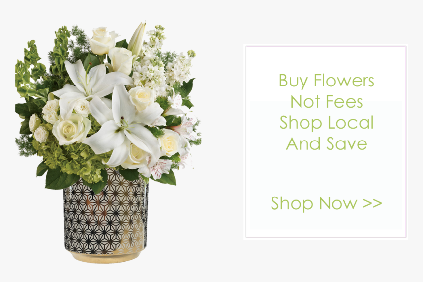 Beautiful White Flowers Bouquet, HD Png Download