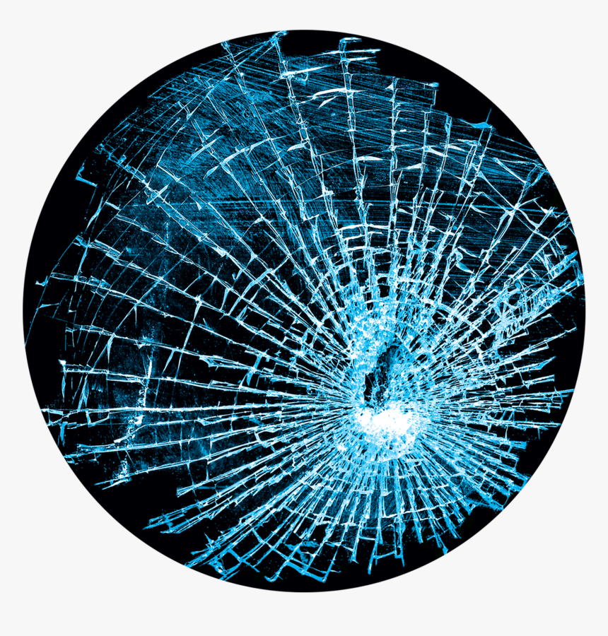 Damaged Glass, HD Png Download