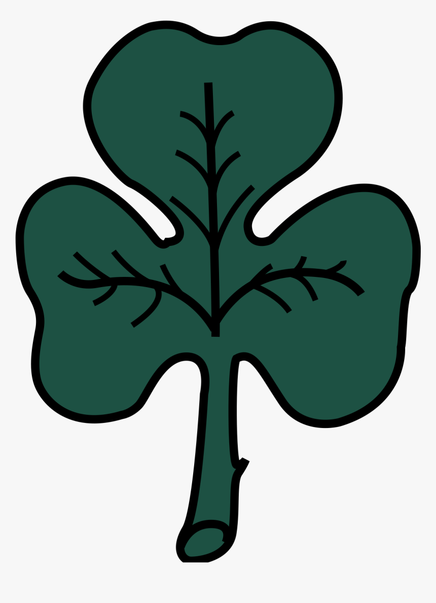 Shamrock Montreal Flag, HD Png Download