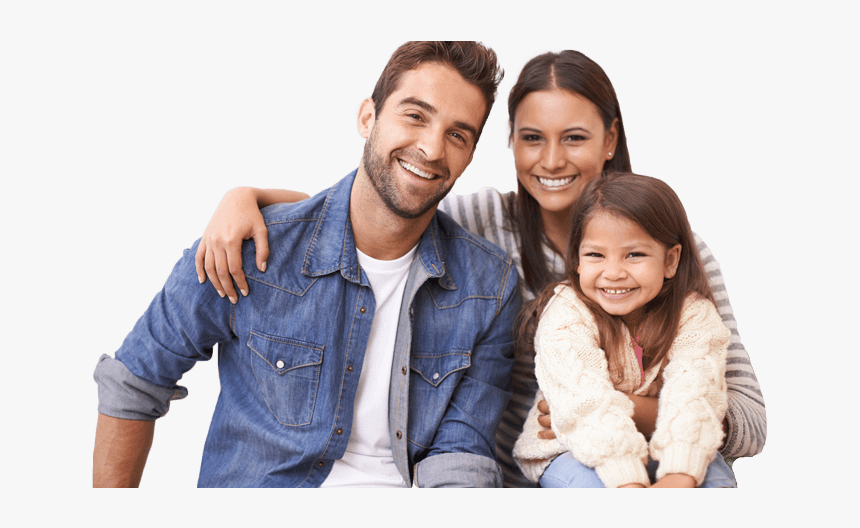 Smiling Family Loves Signature Smiles - Nuclear Family, HD Png Download