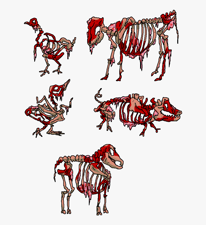 Skeletons - Cartoon, HD Png Download