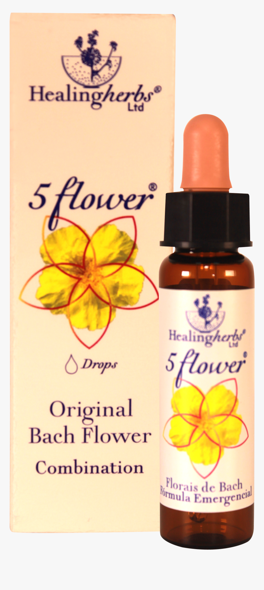 Rescue Remedy 5 Flowers, HD Png Download