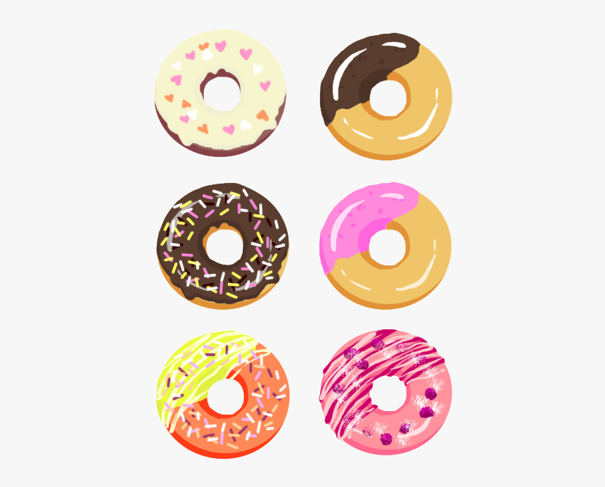 Donut Drawing, HD Png Download