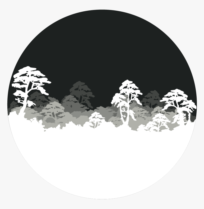 Black And White Circular Logo, HD Png Download