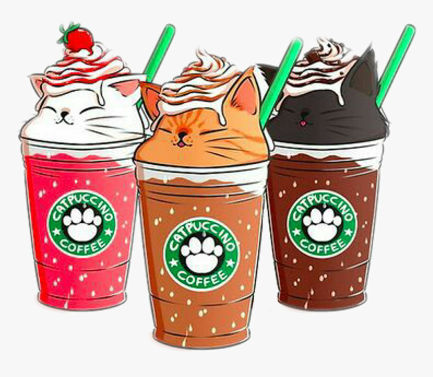 Transparent Starbucks Png - Starbucks Kawaii, Png Download
