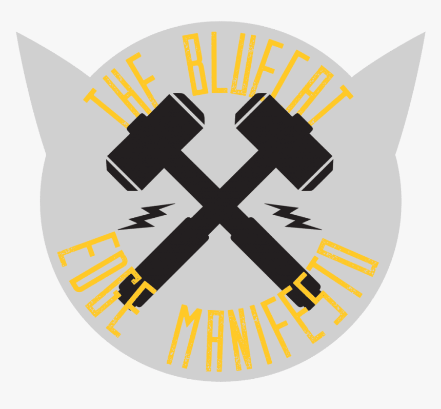 The Bluecat Edge Manifesto - Cross, HD Png Download