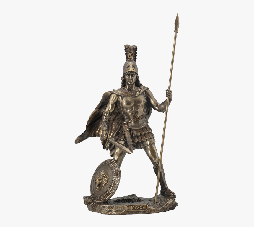 Mars God Of War Statue - Ares Statue Png, Transparent Png
