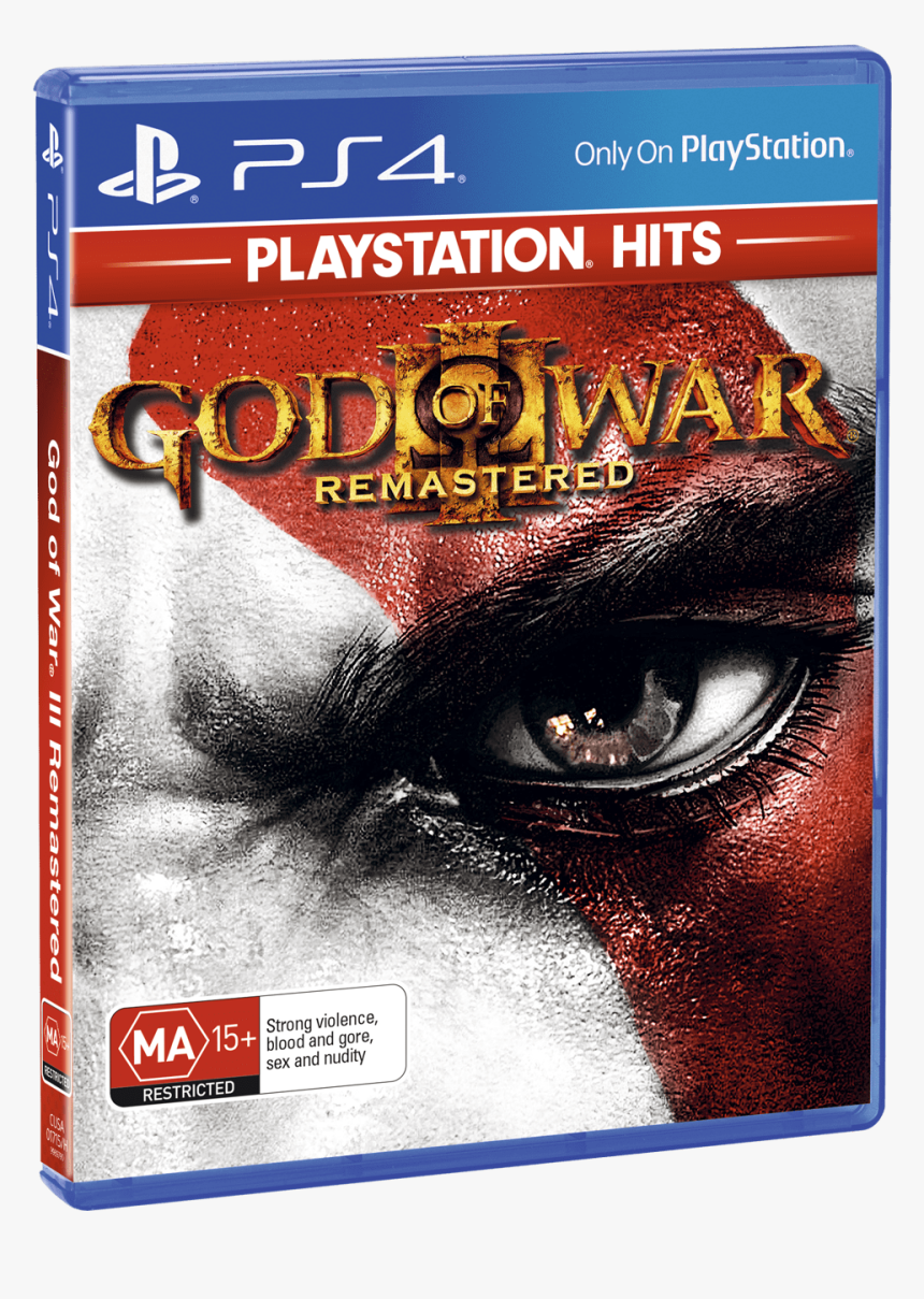 Playstation4 God Of War 3 , , Product Image 
 Title - God Of War Remastered Hits, HD Png Download