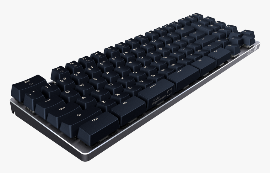 Truly Ergonomic Fasterini Keyboard - Logitech Palm Rest Keyboards, HD Png Download