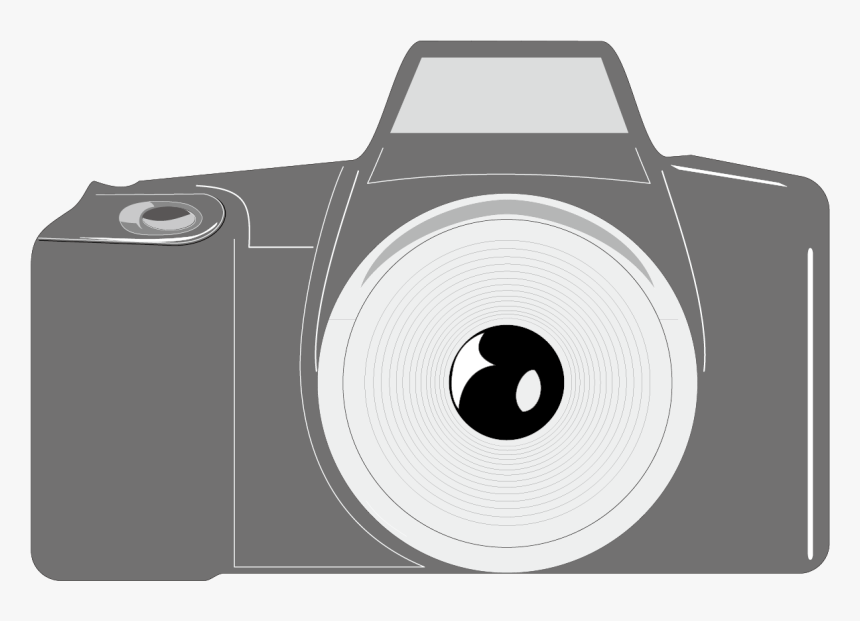 Camera Canon Eos - Canon Cartoon Camera Transparent, HD Png Download