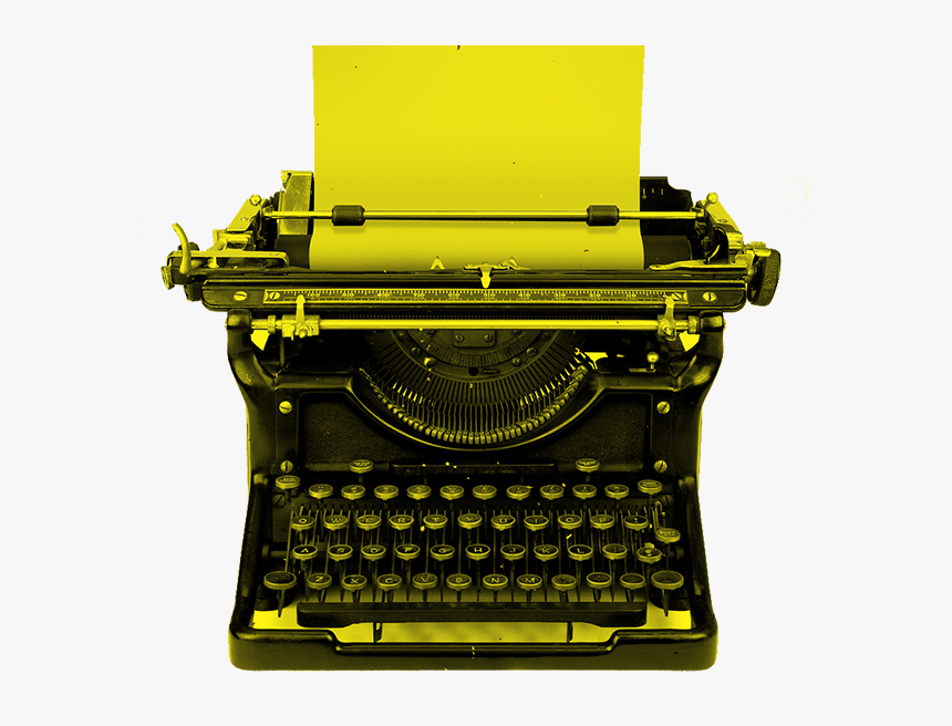 Typewriter 01 - 1 - Old Fashioned Classic Typewriter, HD Png Download