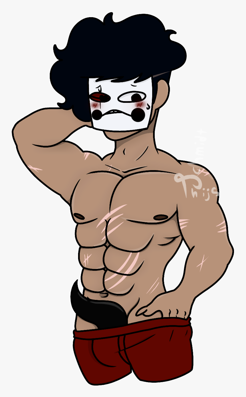 Muscular Boi - Cartoon, HD Png Download