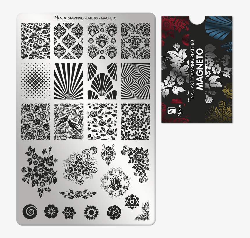 Moyra Stamping Plate 80, HD Png Download
