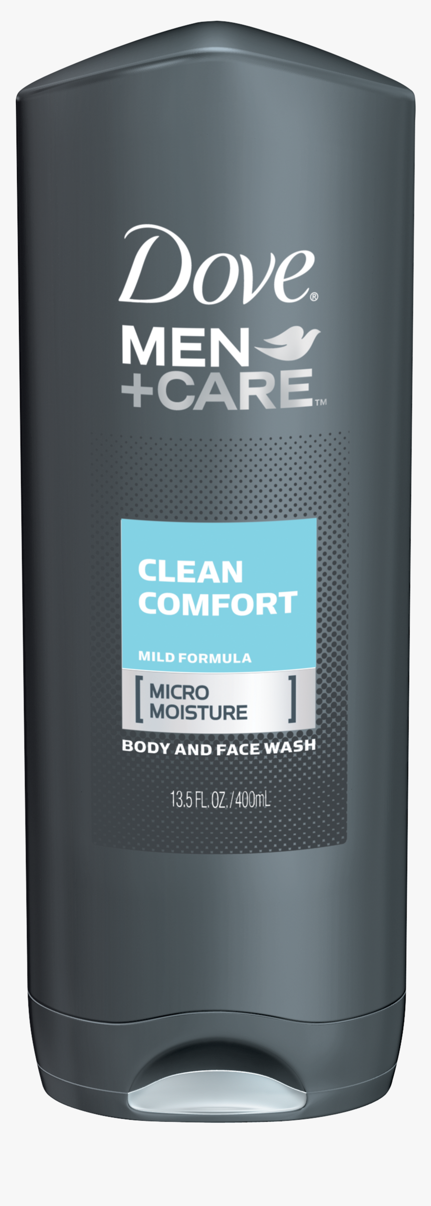 Dove Men Care Clean Comfort Body And Face Wash - Dove Men Care Clean Comfort, HD Png Download
