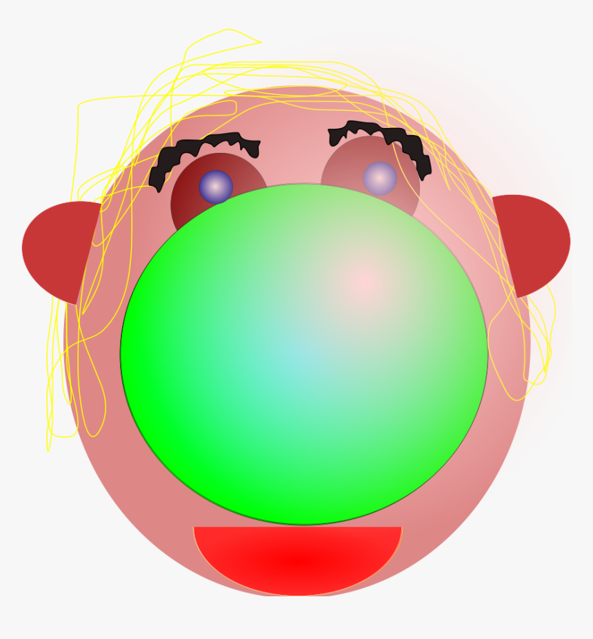 Natural Clown Clipart - Clip Art, HD Png Download