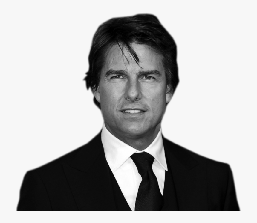 Tom Cruise Png Image - Tom Cruise Black And White, Transparent Png