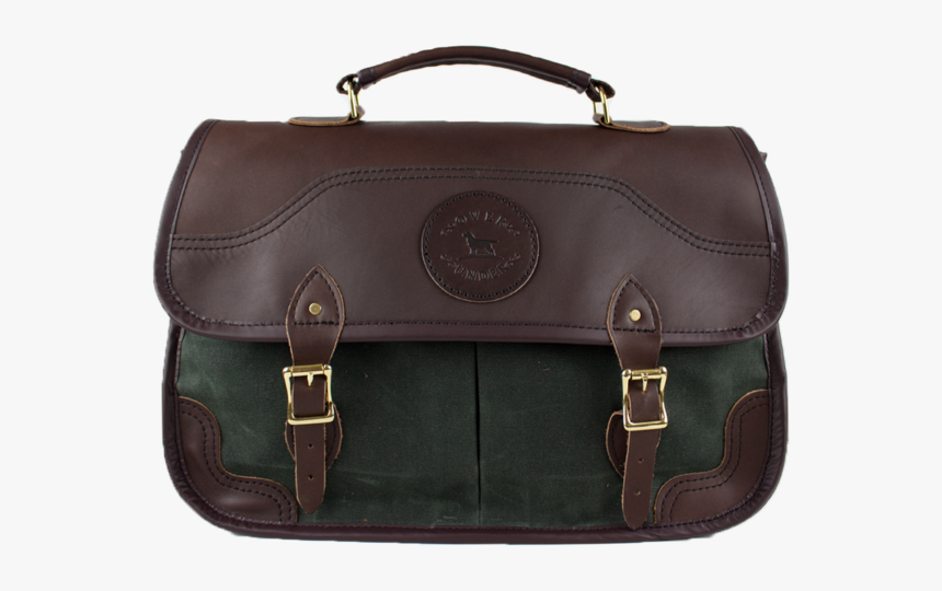 Waxed Sportsman S Portfolio Olive - Handbag, HD Png Download