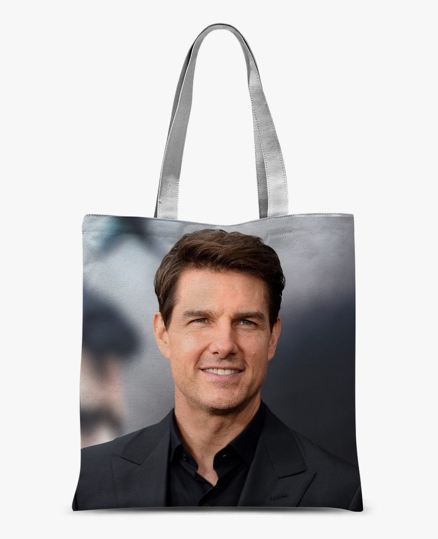 Tom Cruise ﻿classic Sublimation Tote Bag - Tom Cruise Daughter Suri 2019, HD Png Download