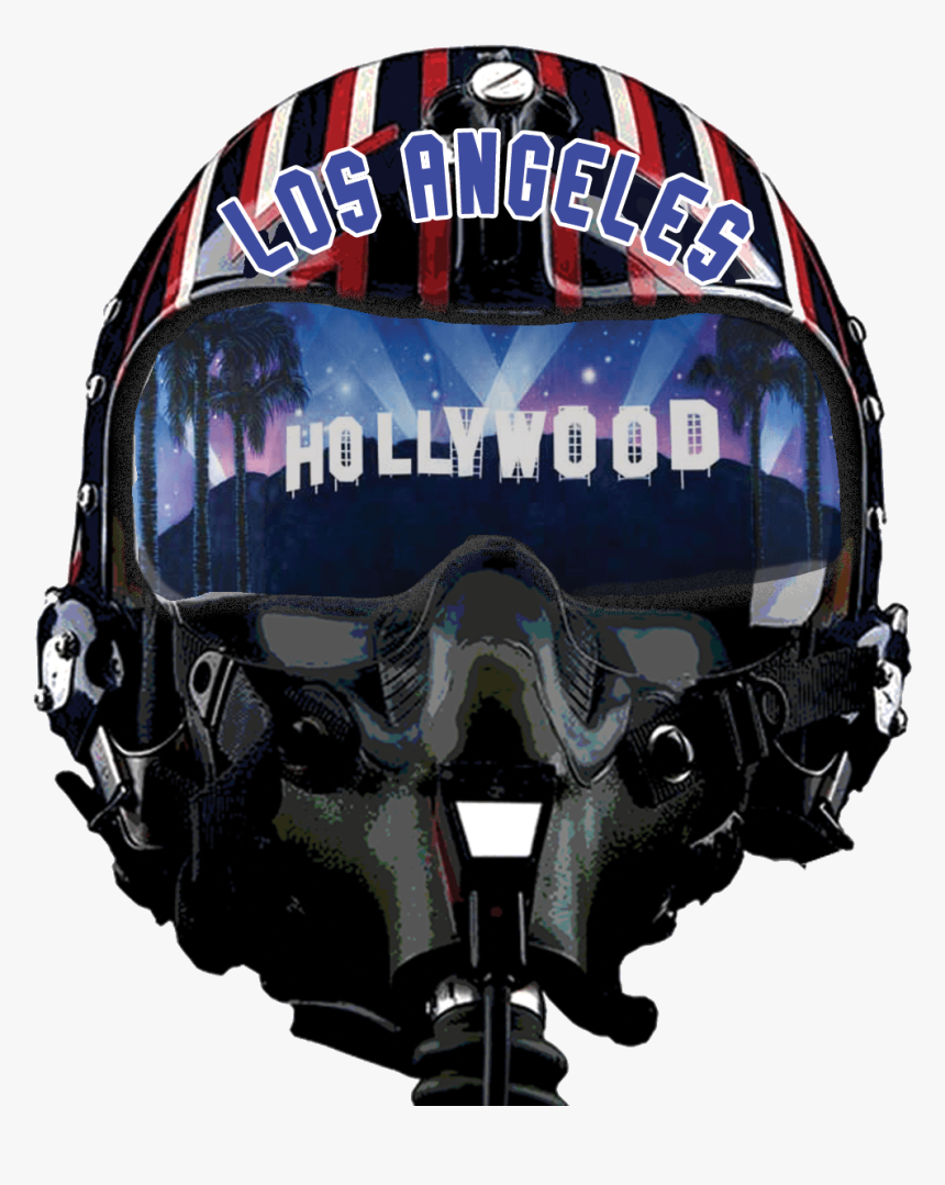 Hollywood Top Gun Helmet, HD Png Download