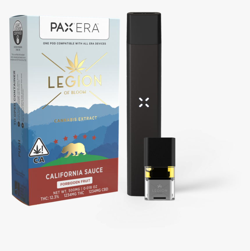Cali Sauce Hero - Legion Of Bloom Forbidden Fruit Pax Pod, HD Png Download
