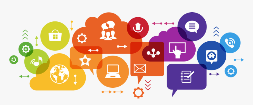 Social Media Concept Png, Transparent Png