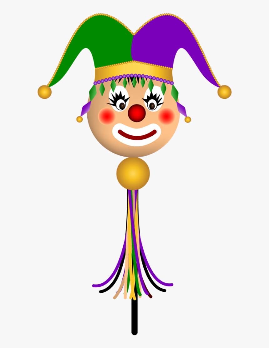 Mardi Gras Jester Clipart, HD Png Download