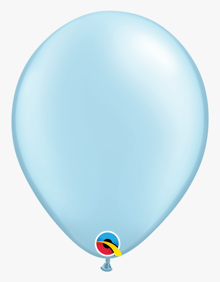 Light Blue Latex Balloon, HD Png Download