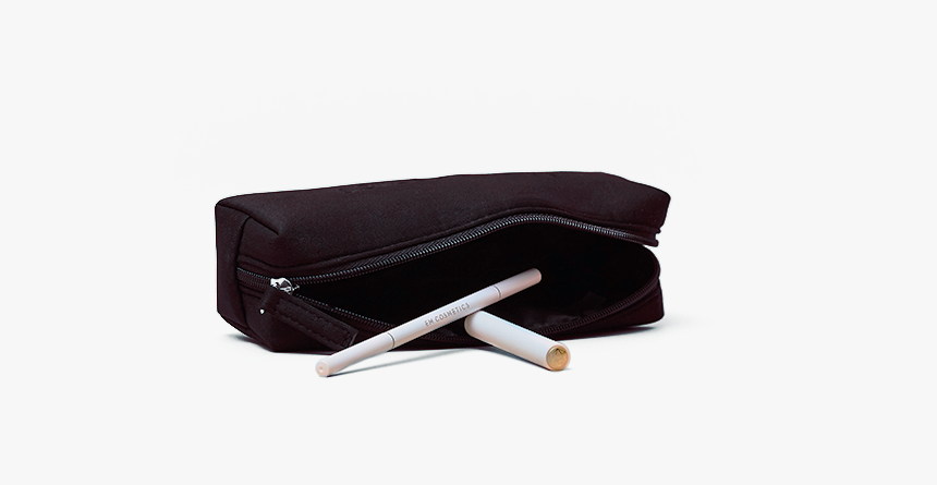 Em Makeup Pouch - Open Makeup Bag Open Transparent Png, Png Download