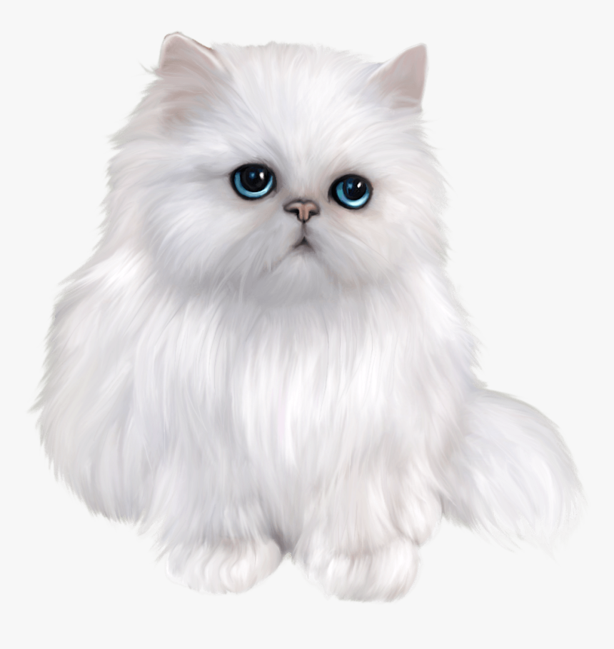 Transparent Cat Clipart - Persian Cat Clipart, HD Png Download