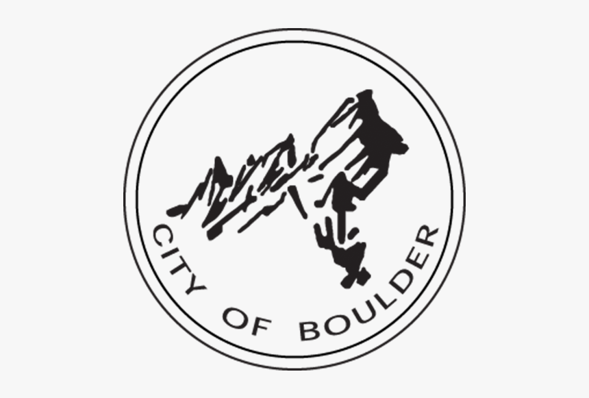 City Of Boulder Hrc Logo Wide - City Of Boulder Colorado Logo, HD Png Download