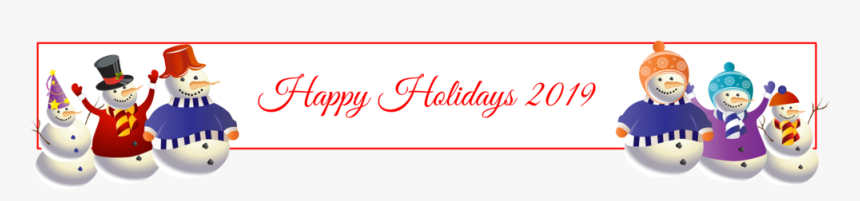 Happy Holidays Banner Png, Transparent Png