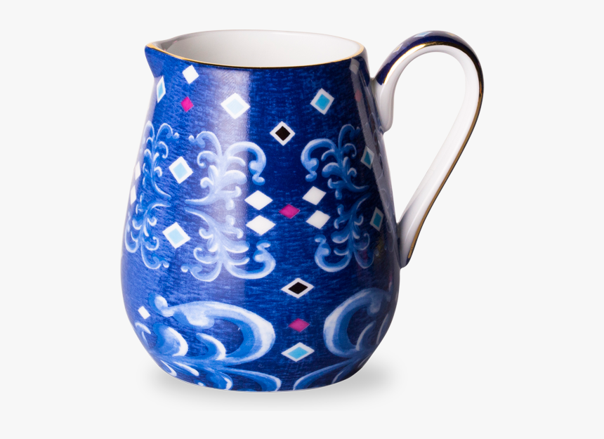 Eleganza Milk Jug Cobalt - Mug, HD Png Download