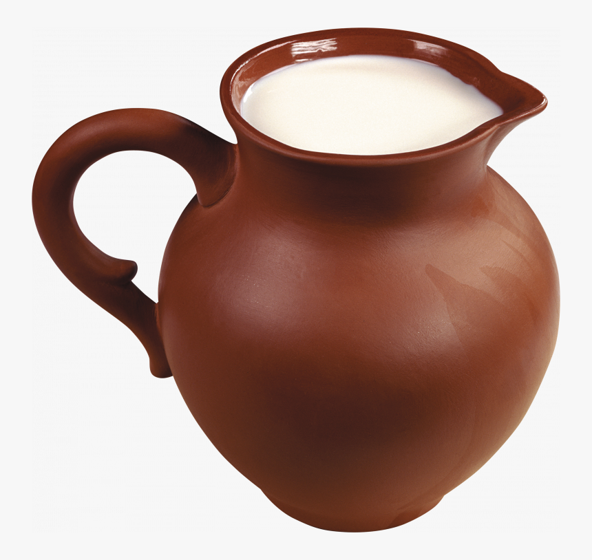 Best Free Milk Png Image - Pottery Jar With Milk, Transparent Png