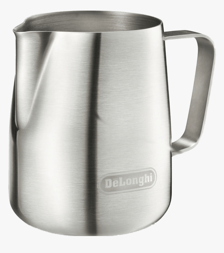 Delonghi Milk Frothing Jug - Stainless Steel Milk Frothing Jug, HD Png Download