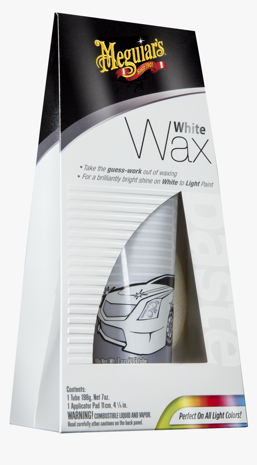 Meguiar S White Wax Car Cosmetics (3000x3000), Png - Meguiars White Wax G6107, Transparent Png