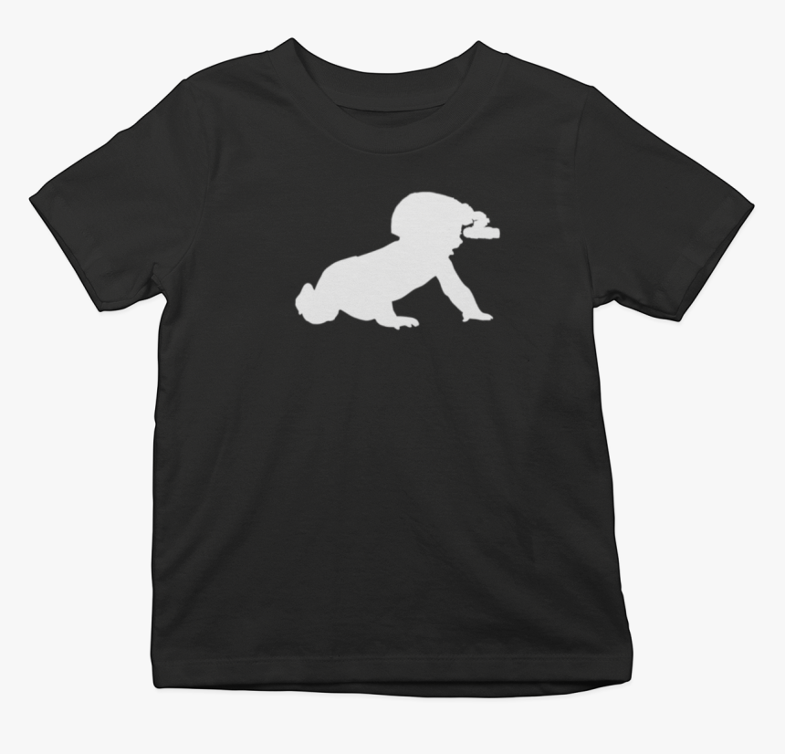 Black Nvg Youth T Shirt - Baby Black Tshirt, HD Png Download