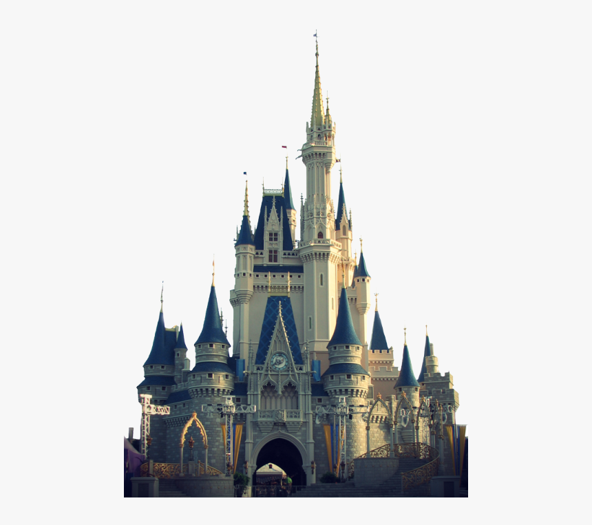 Disneyland Castle Png - Florida Disney World Castle, Transparent Png