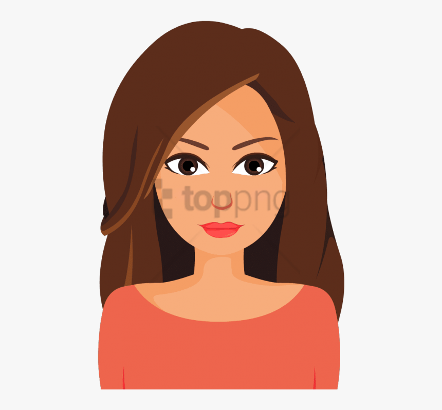 Angry Woman Animated Gif Png Image With Transparent - Woman Face Clipart, Png Download