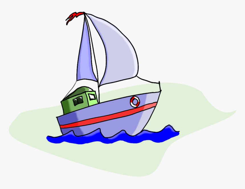 Word Clipart Boat Vector Free Download A To Z Words - Water Means Of Transport, HD Png Download