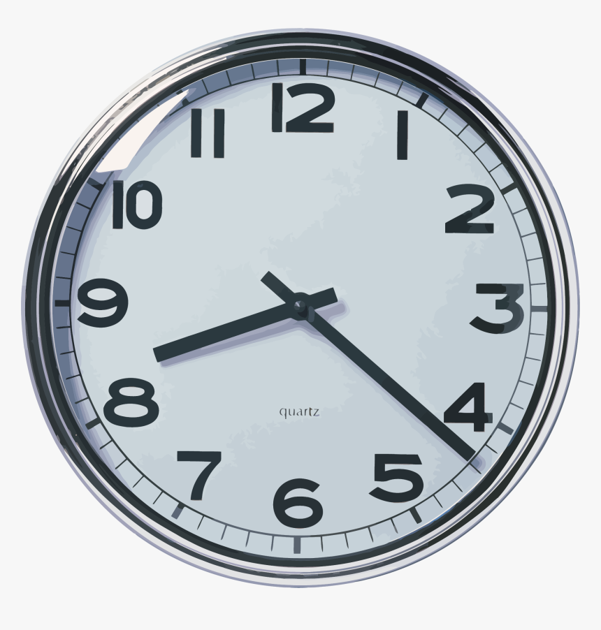 18 In Stainless Steel Wall Clock, HD Png Download