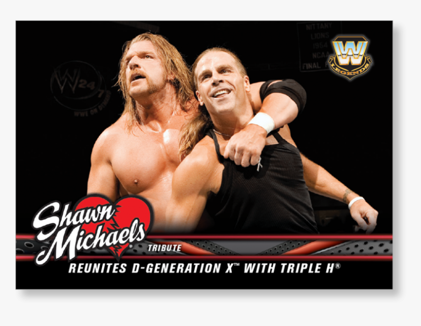 Official Wwe Shawn Michaels Soft Gel Case , Png Download - Triple H And Shawn Michael, Transparent Png