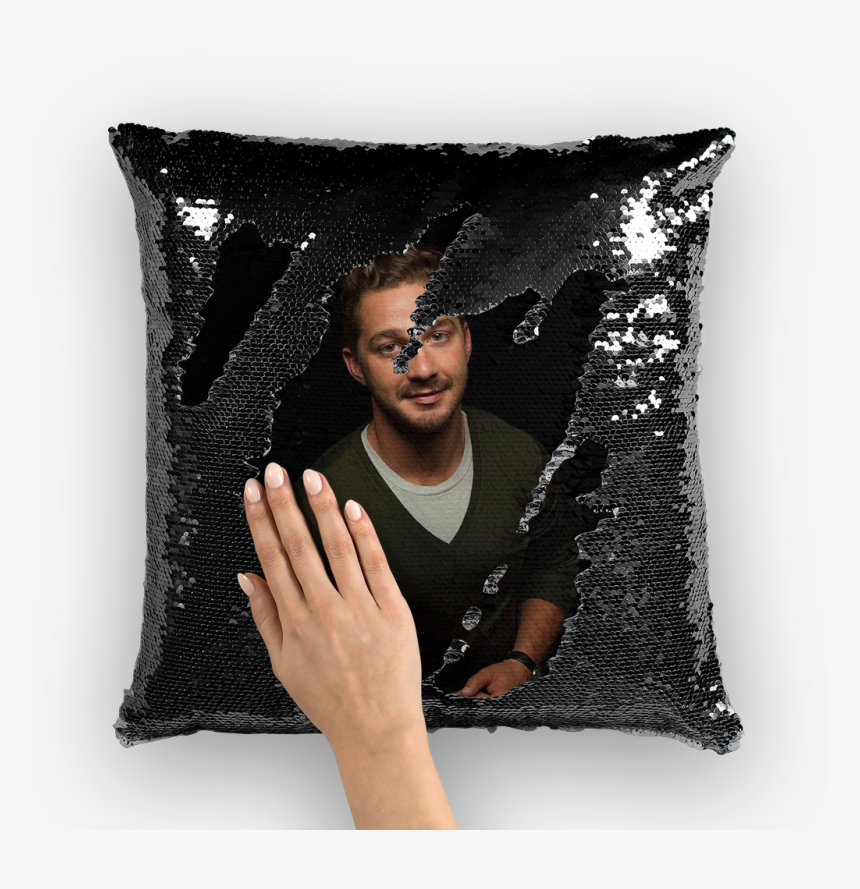 Shia Labeouf Face - Danny Devito Sequin Pillow, HD Png Download