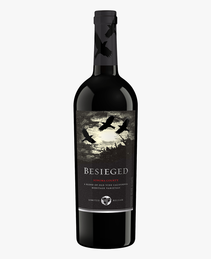 Besiegedbottle - Ravenswood Besieged Red Blend, HD Png Download