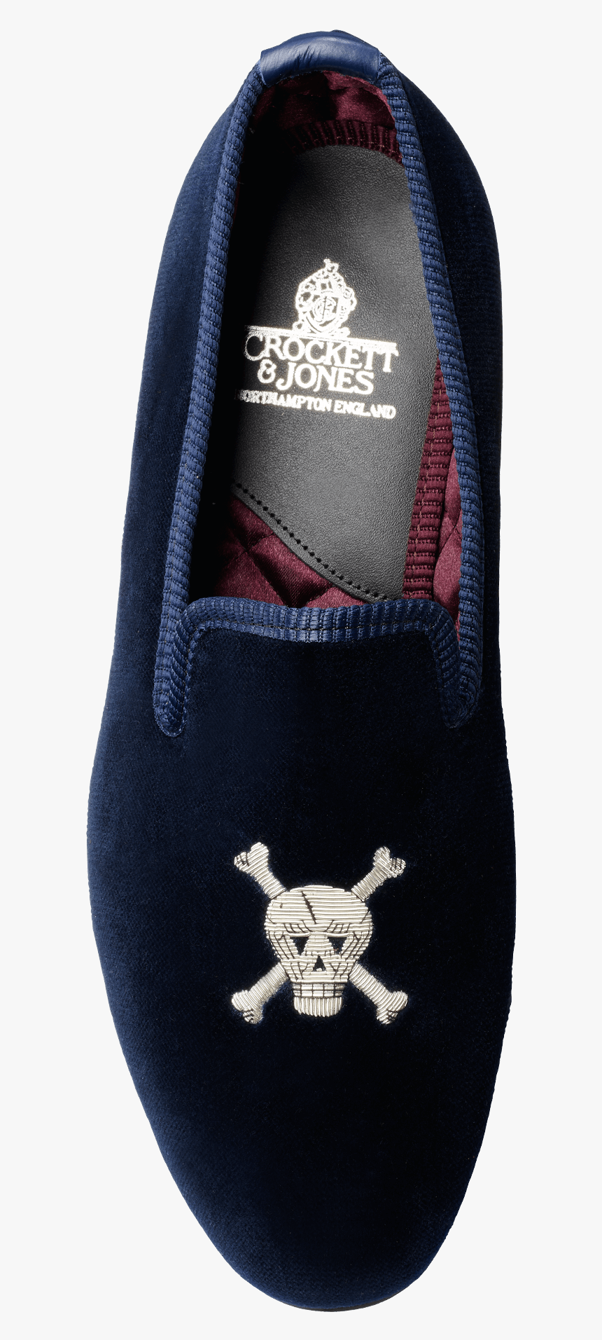 Crockett Jones Velvet Slippers, HD Png Download