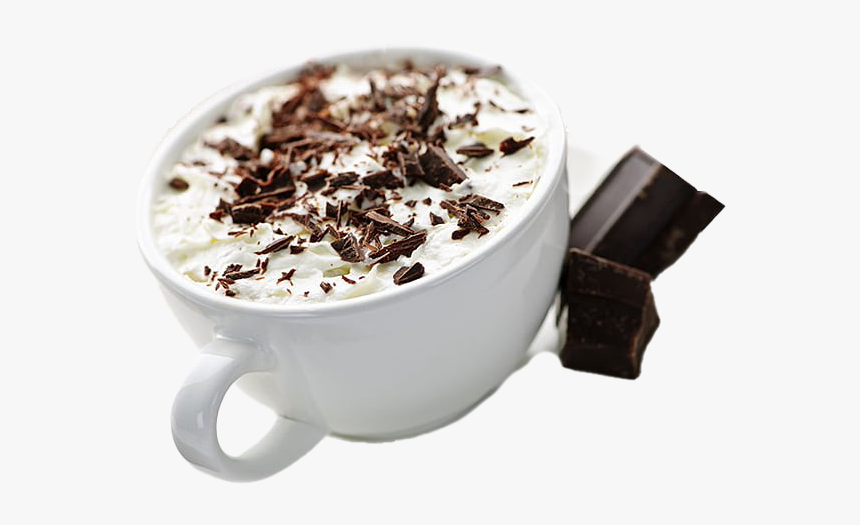 Hot Chocolate Glass Png Image - Non Alcoholic Beverages Coffee, Transparent Png