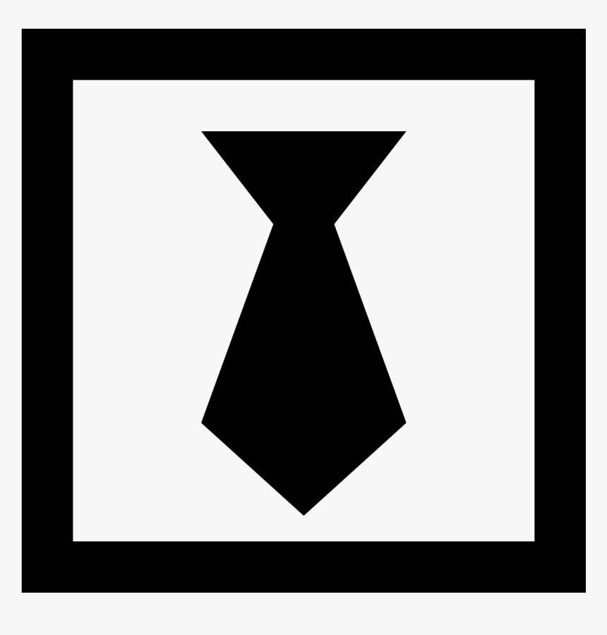 Black Tie Icon , Png Download, Transparent Png