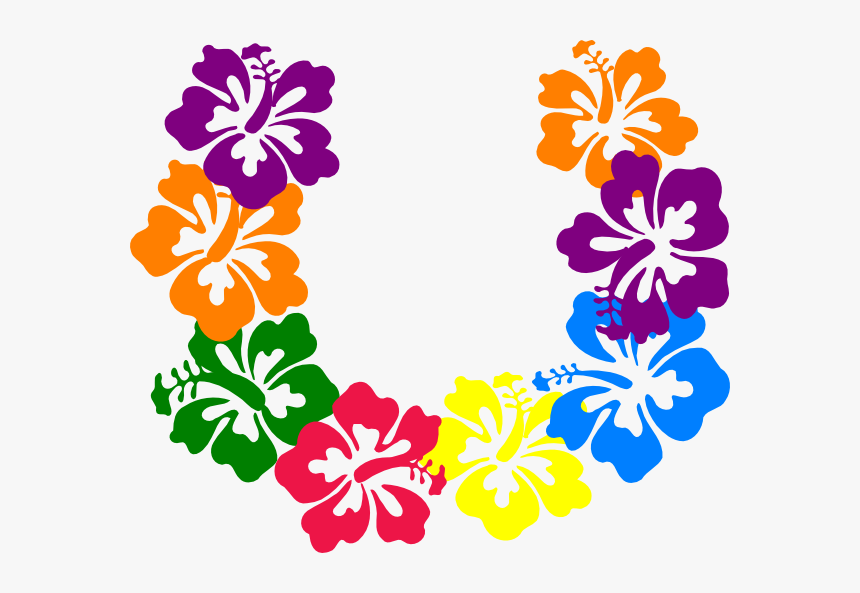 Thumb Image - Hawaiian Flower Necklace Vector, HD Png Download